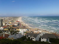 View of Muizenberg Beach